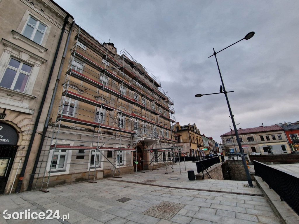 Pierwsze efekty remontu Ratusza (05.03.)