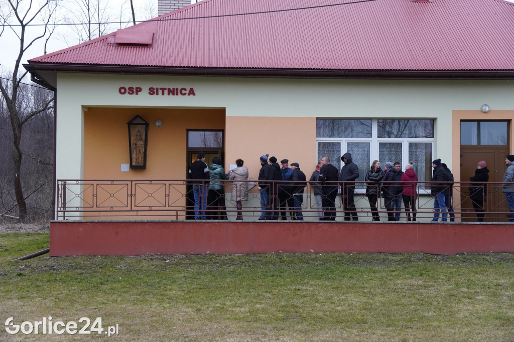 Sitnica. Zebranie dot. odłączenia się od Biecza