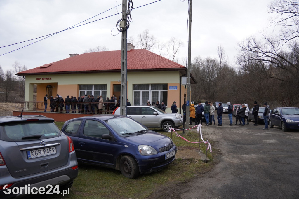 Sitnica. Zebranie dot. odłączenia się od Biecza