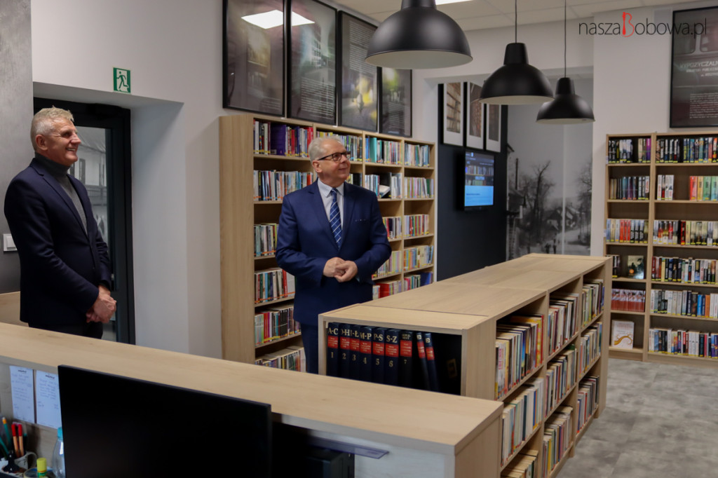 Biblioteka Publiczna w Bobowej już po remoncie!