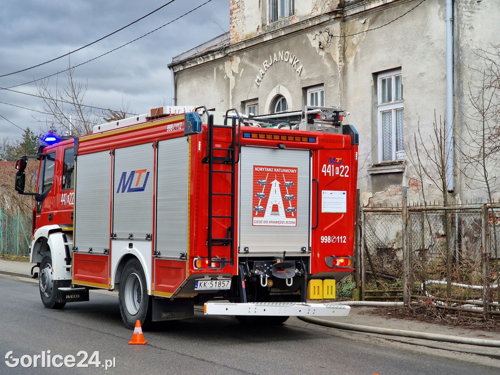 Kolejny pożar w budynku przy ul. Szpitalnej