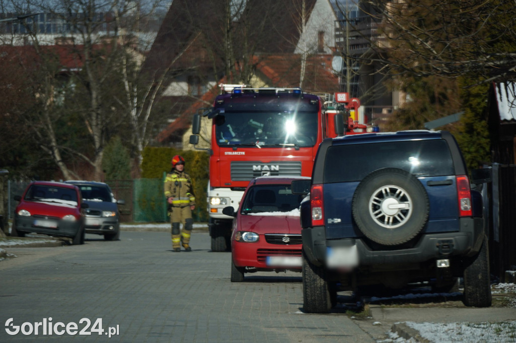 Pożar sadzy na osiedlu Królów 12.03.