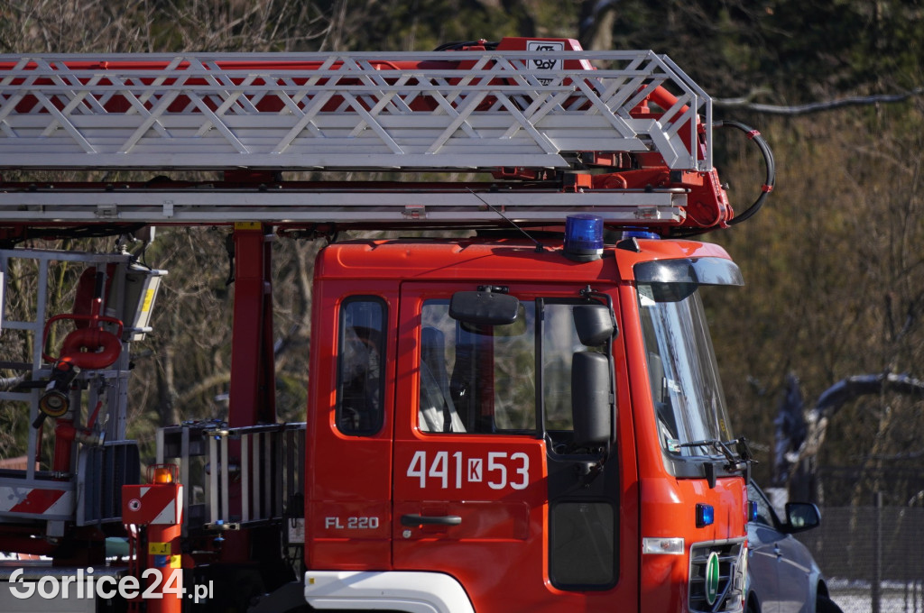 Pożar sadzy na osiedlu Królów 12.03.