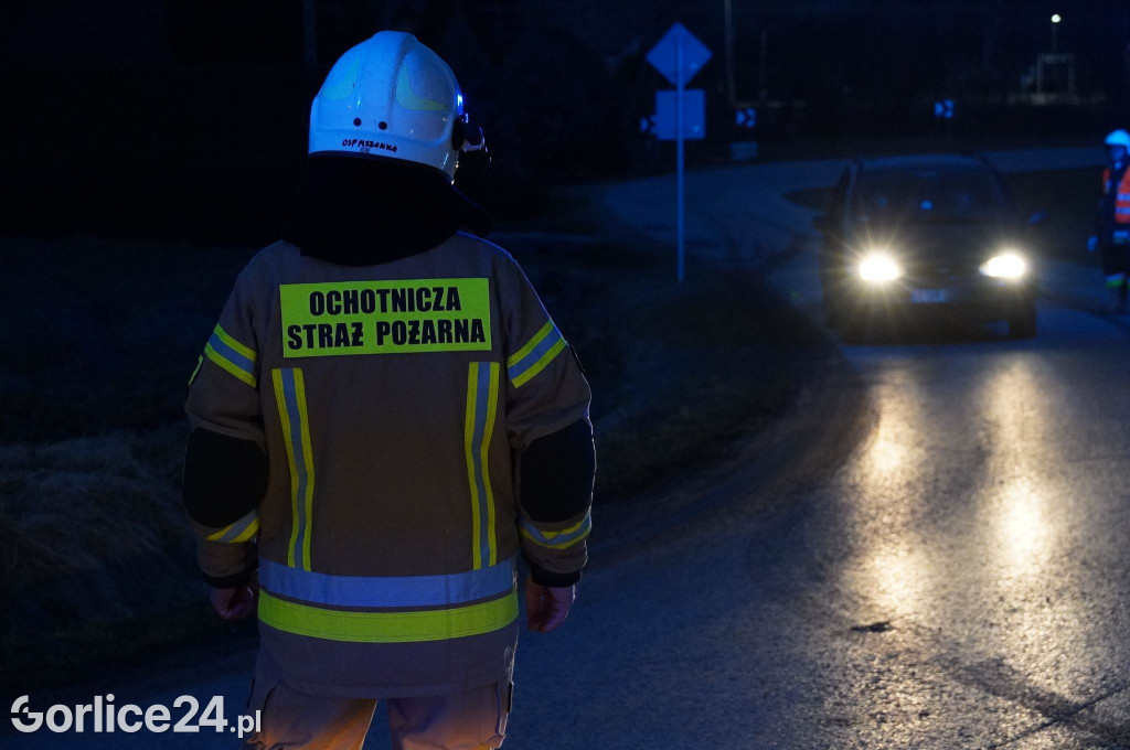 Wypadek w Mszance (12.03.)