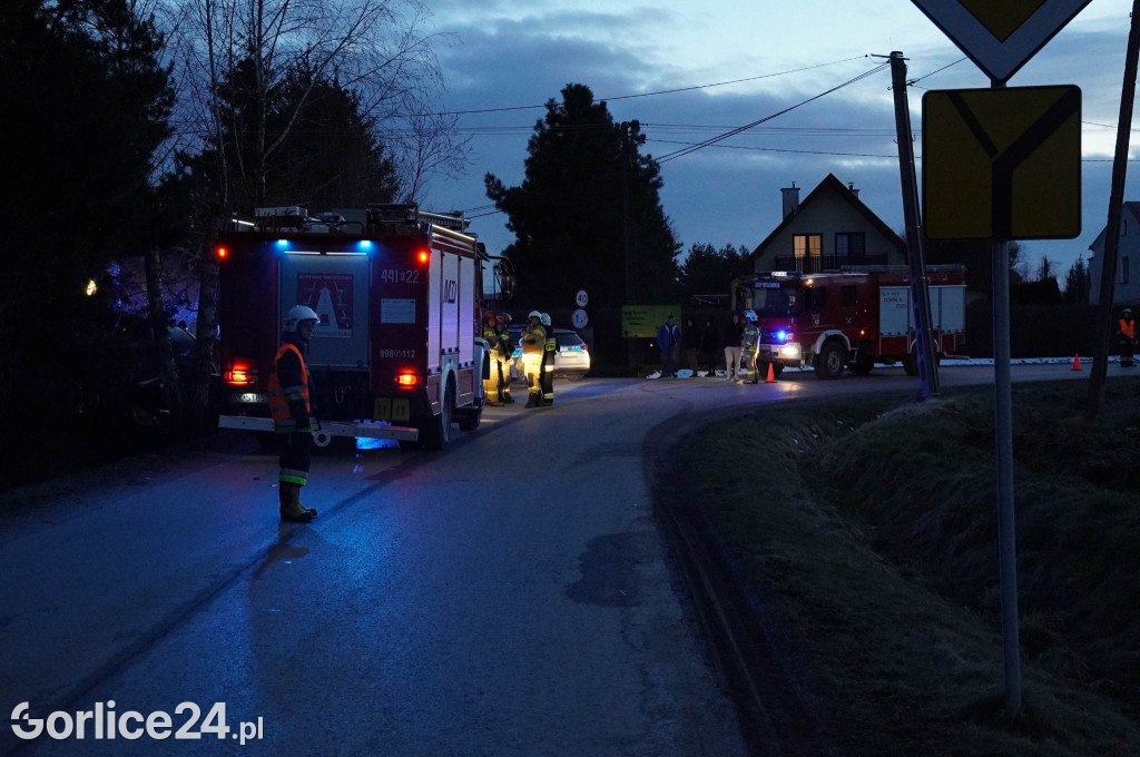 Wypadek w Mszance (12.03.)