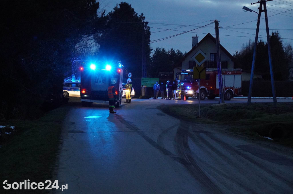 Wypadek w Mszance (12.03.)