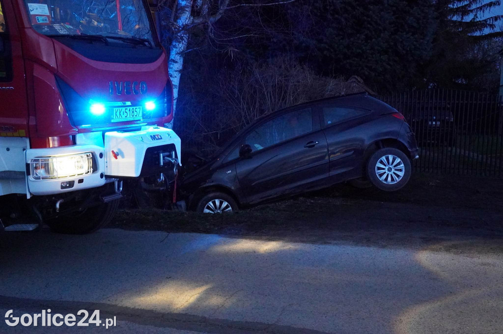 Wypadek w Mszance (12.03.)