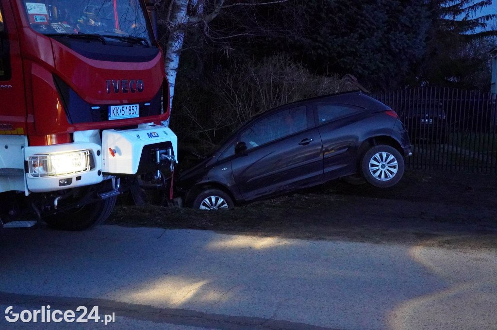 Wypadek w Mszance (12.03.)