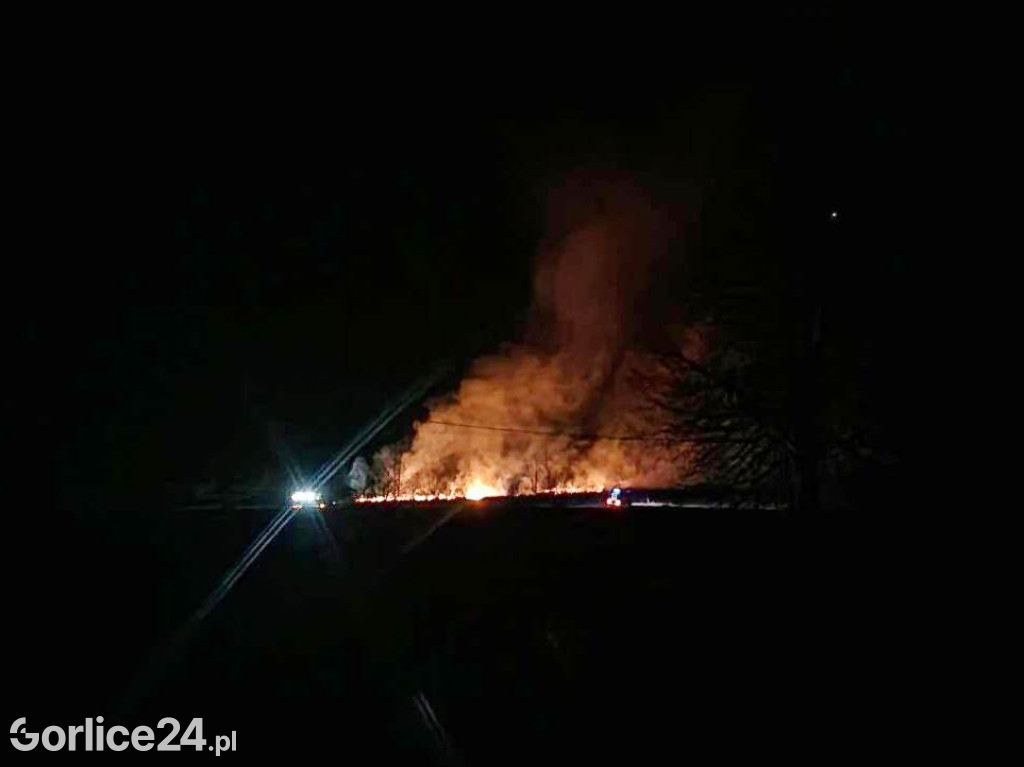 Rozdziele. Pożar na 