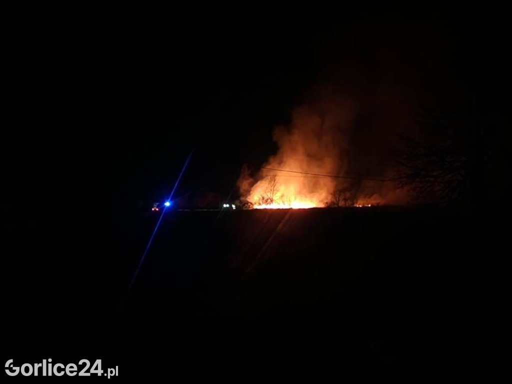 Rozdziele. Pożar na 