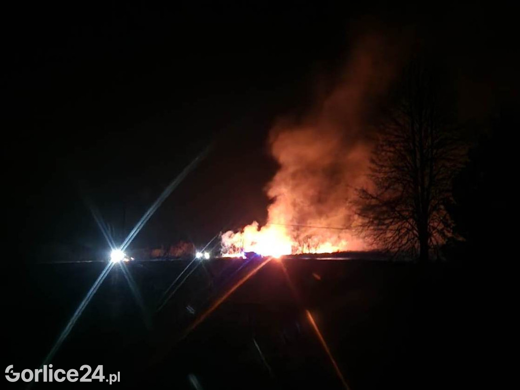 Rozdziele. Pożar na 