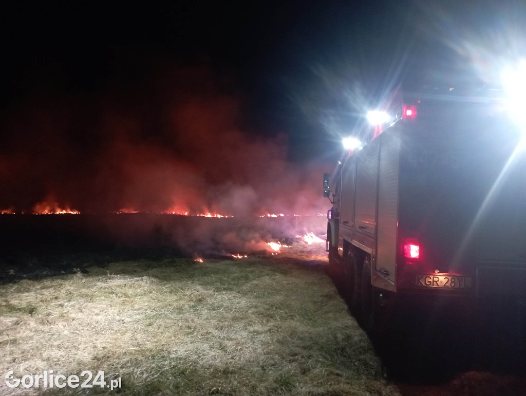 Rozdziele. Pożar na 