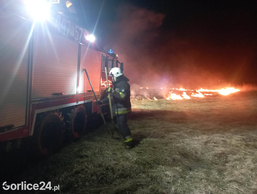 Rozdziele. Pożar na 