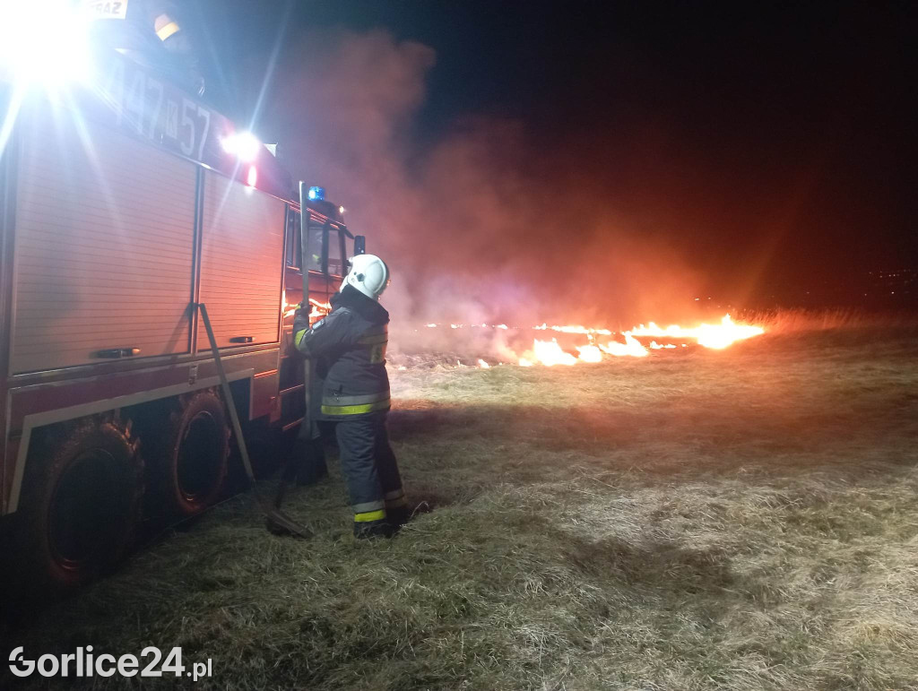 Rozdziele. Pożar na 