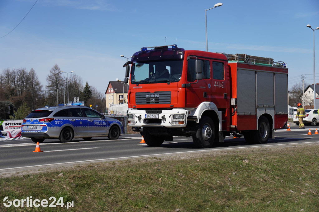 Poważny wypadek na obwodnicy Gorlic