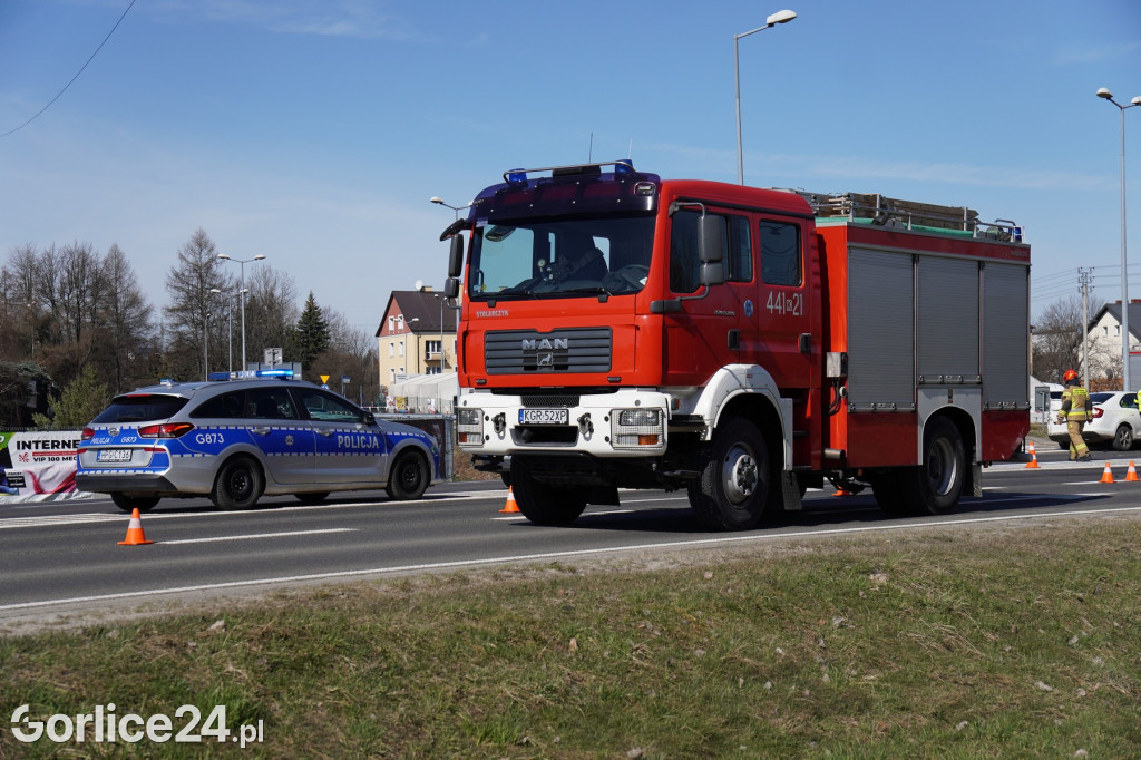 Poważny wypadek na obwodnicy Gorlic