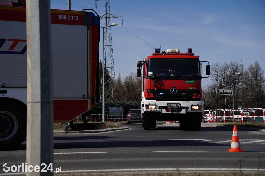 Poważny wypadek na obwodnicy Gorlic