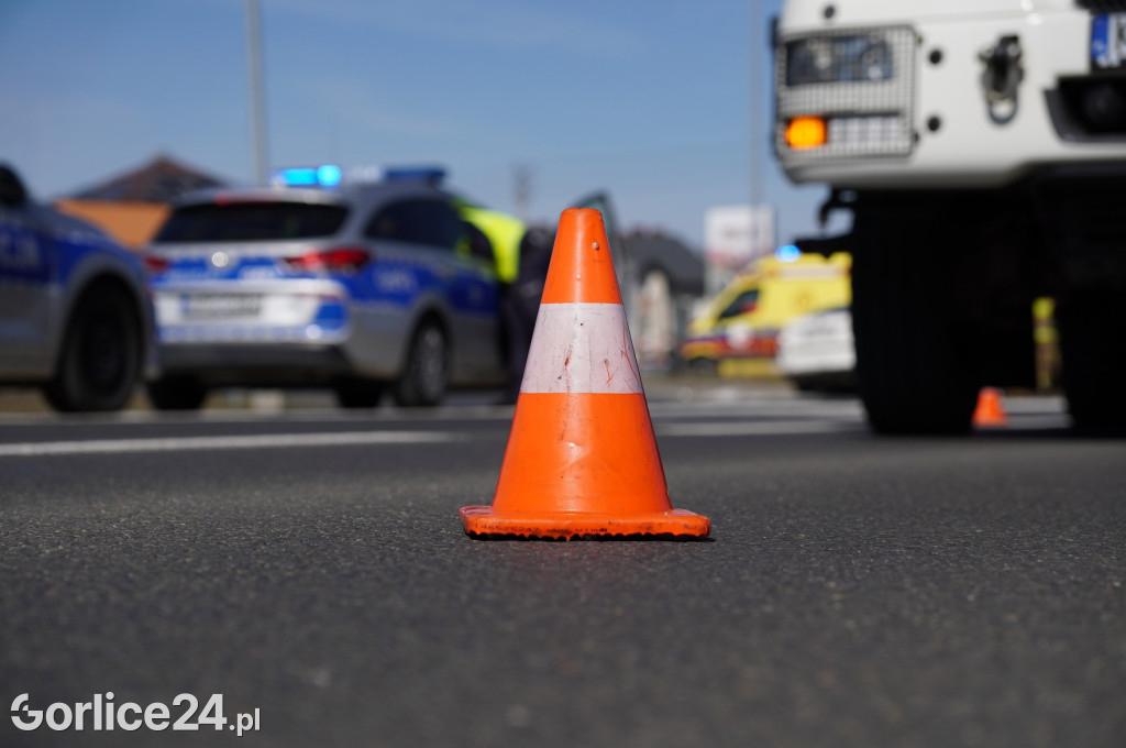Poważny wypadek na obwodnicy Gorlic