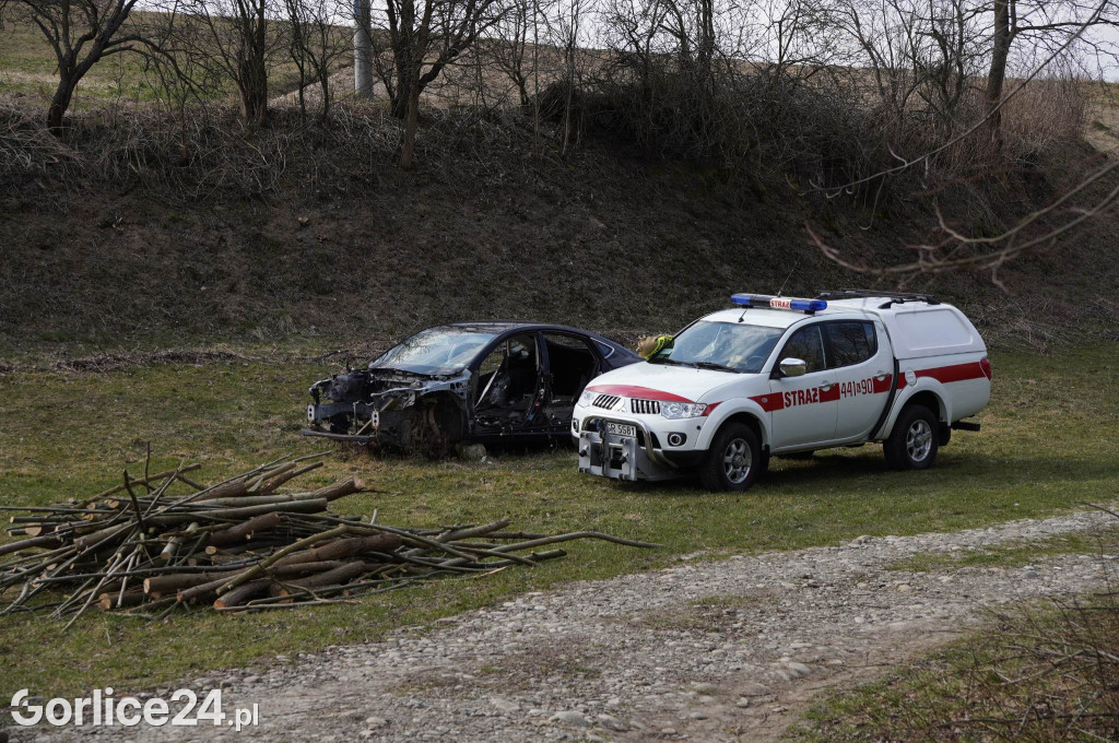 Pożar w Bieczu (20.03.)