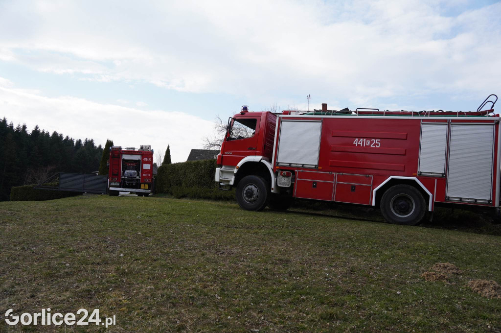 Pożar w Bieczu (20.03.)
