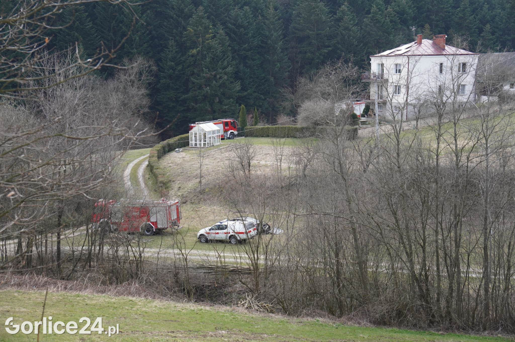 Pożar w Bieczu (20.03.)
