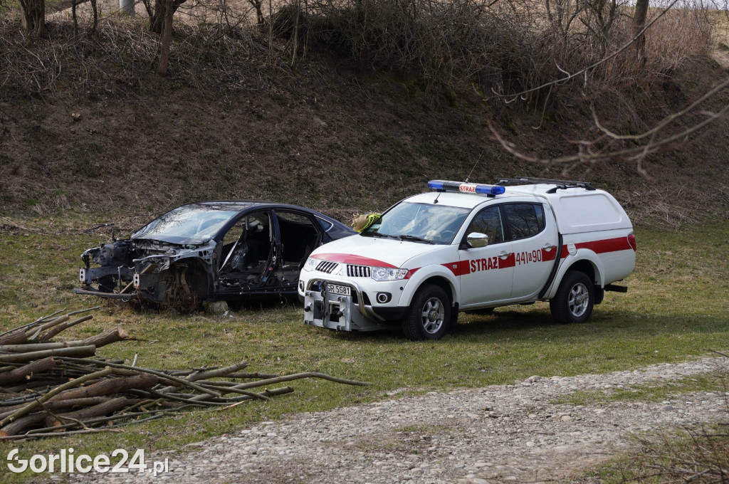 Pożar w Bieczu (20.03.)