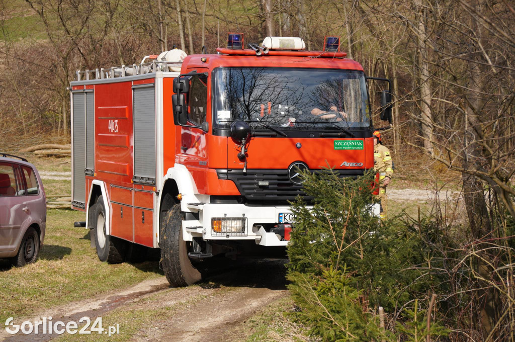 Pożar w Bieczu (20.03.)