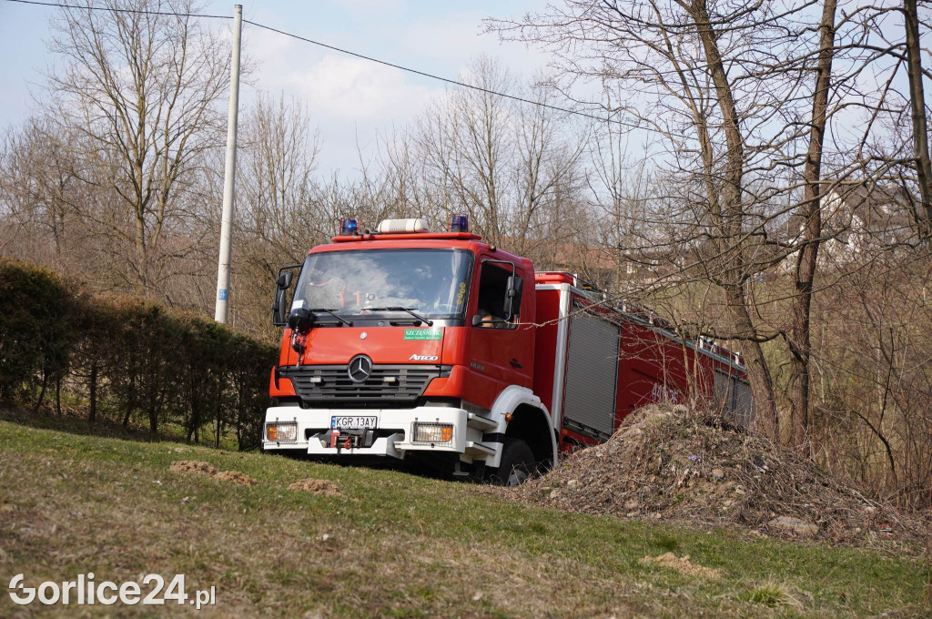 Pożar w Bieczu (20.03.)