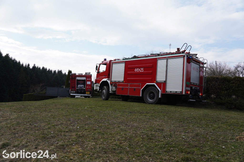 Pożar w Bieczu (20.03.)