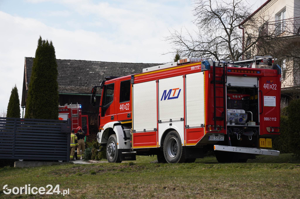 Pożar w Bieczu (20.03.)