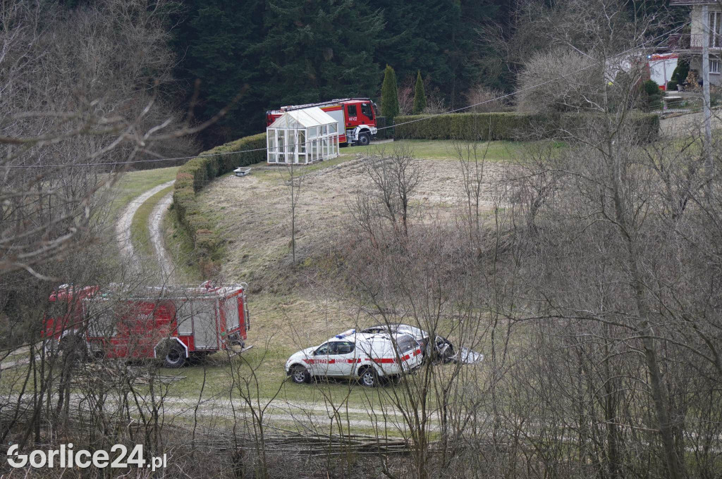 Pożar w Bieczu (20.03.)