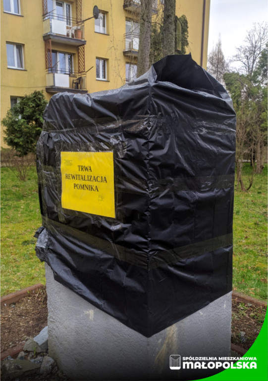 Renowacja popiersia Mikołaja Kopernika (24.03)