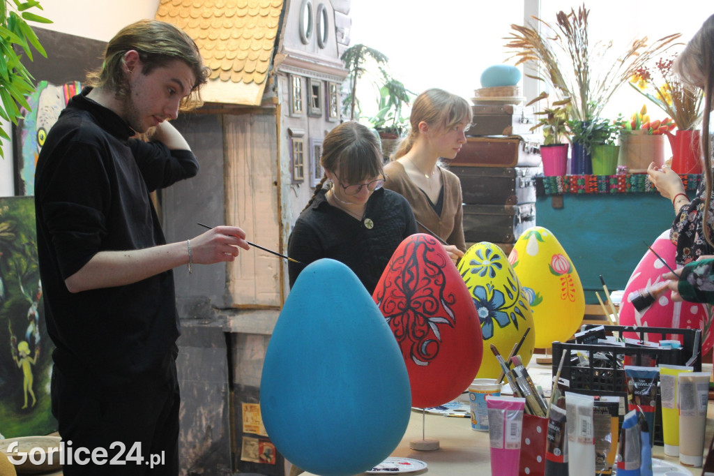 Malowanie pisanek w Malarni GCK (25.03)