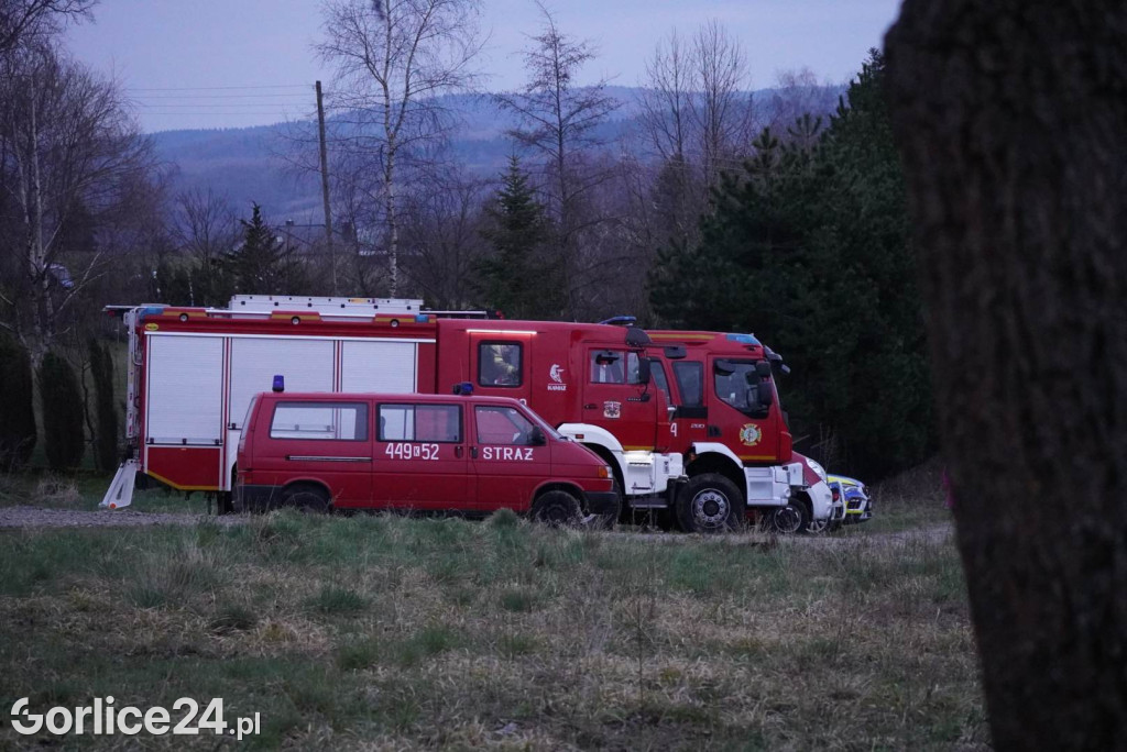 Poszukiwania mężczyzny w gminie Biecz (30.03.)