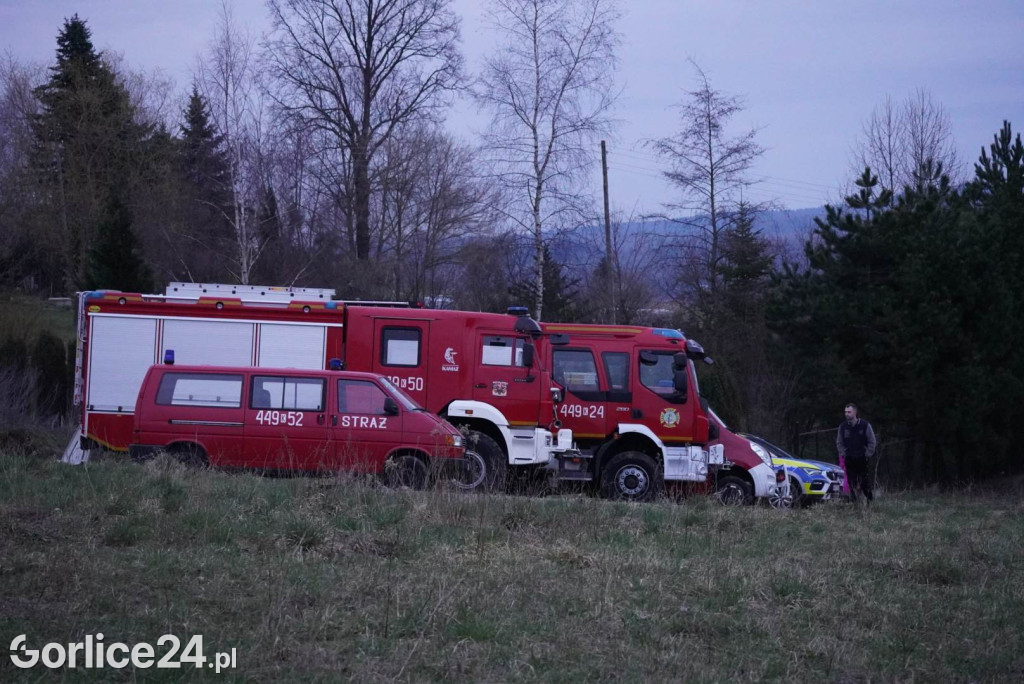 Poszukiwania mężczyzny w gminie Biecz (30.03.)