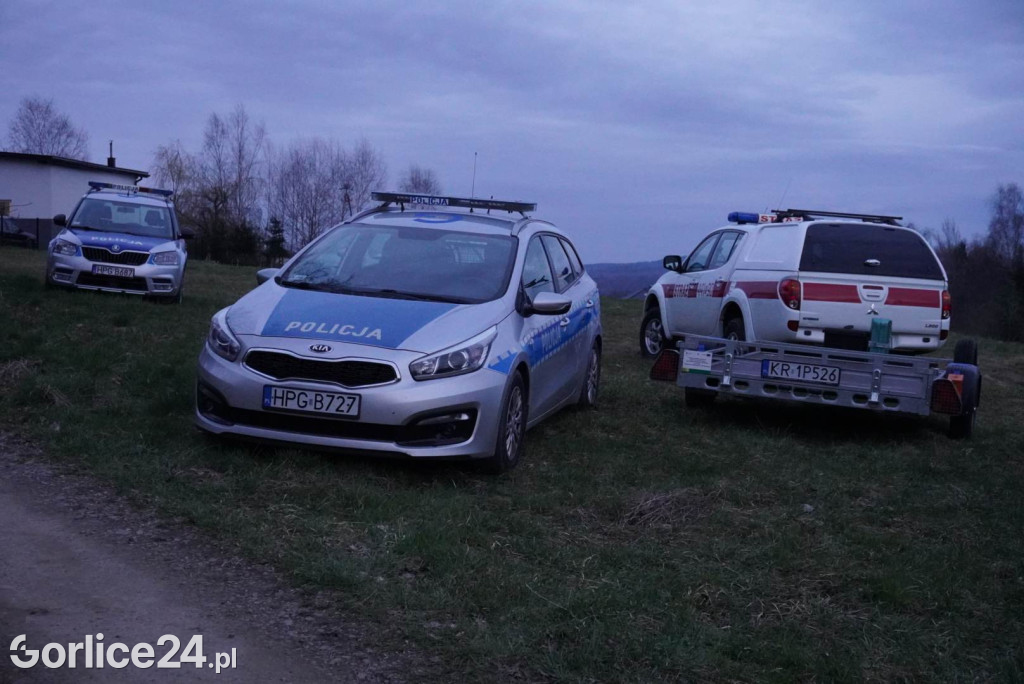 Poszukiwania mężczyzny w gminie Biecz (30.03.)
