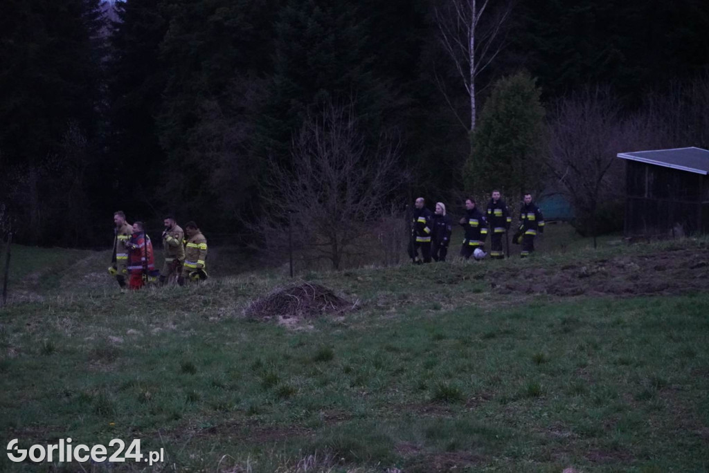 Poszukiwania mężczyzny w gminie Biecz (30.03.)