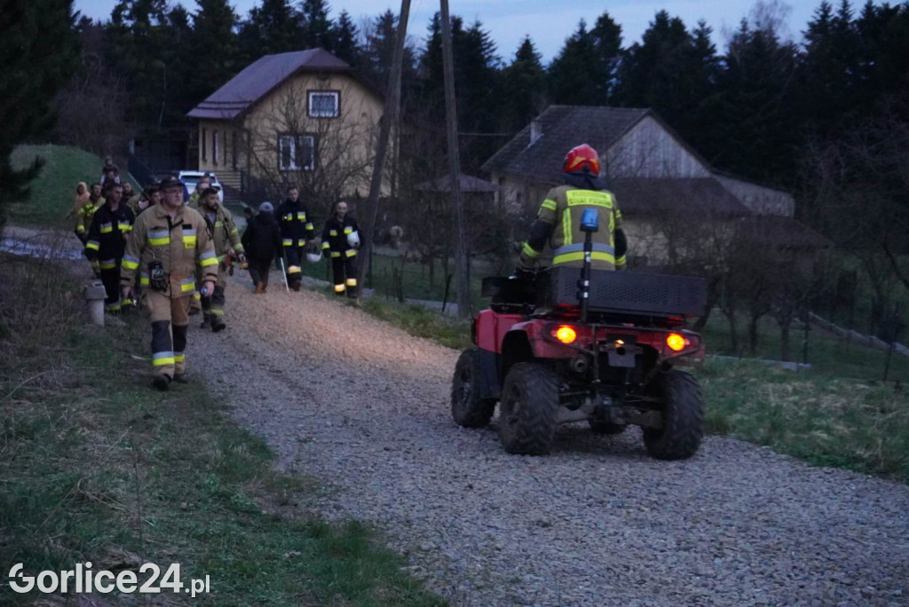 Poszukiwania mężczyzny w gminie Biecz (30.03.)