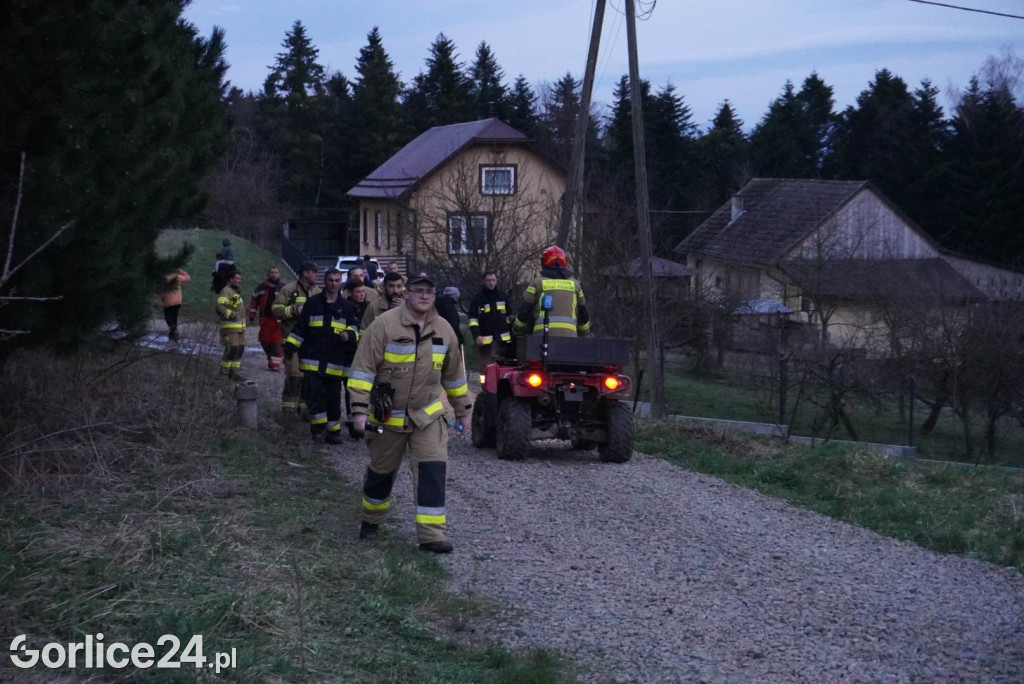 Poszukiwania mężczyzny w gminie Biecz (30.03.)