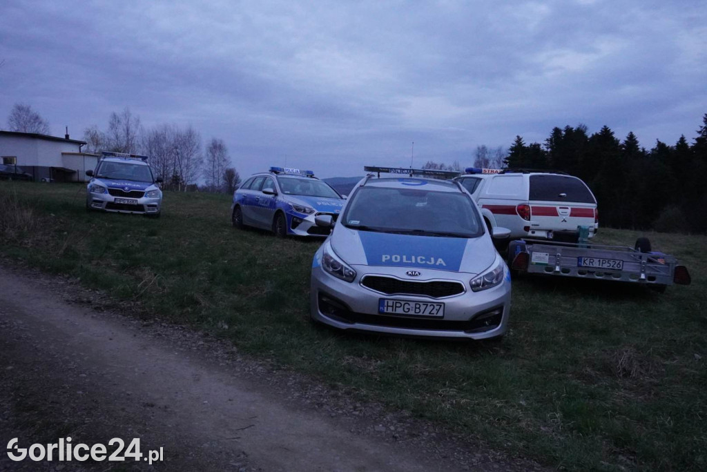 Poszukiwania mężczyzny w gminie Biecz (30.03.)