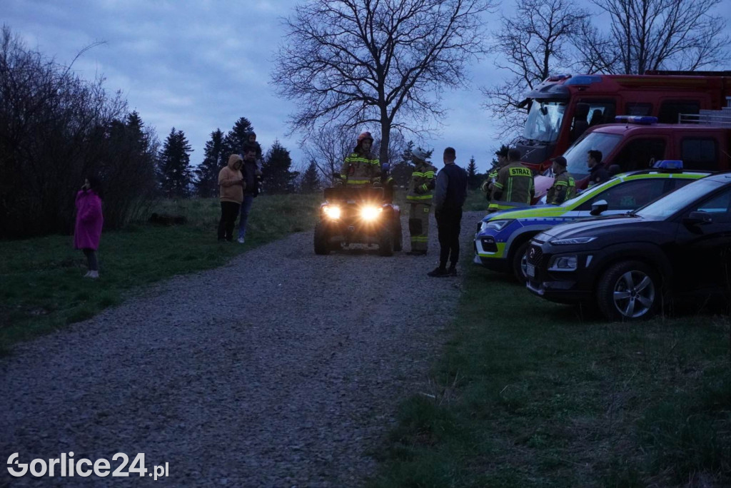 Poszukiwania mężczyzny w gminie Biecz (30.03.)