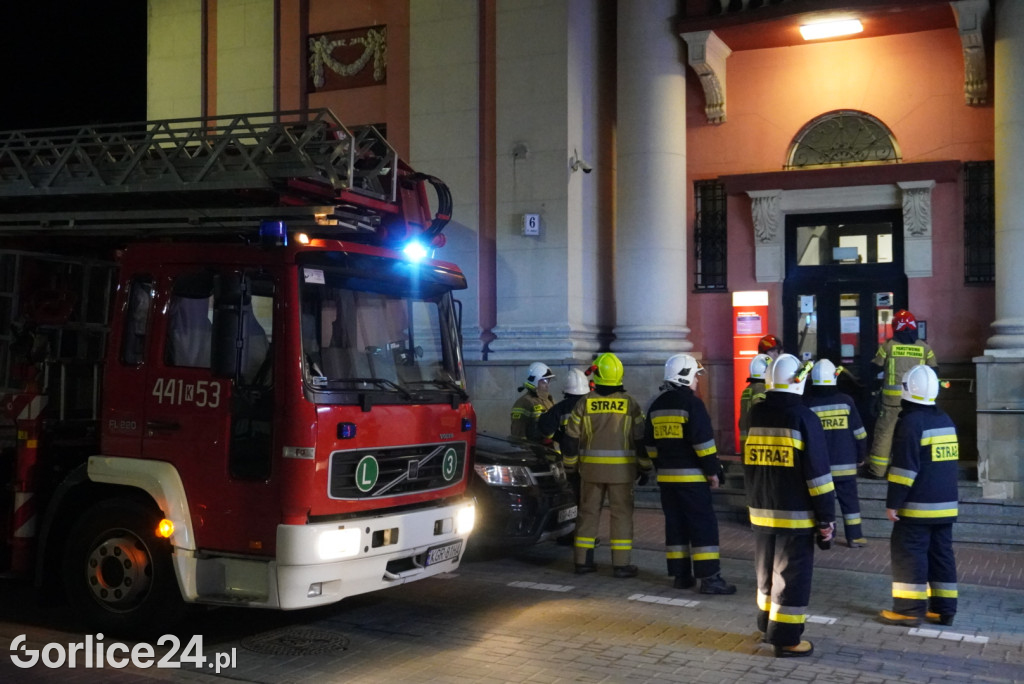 Akcja strażaków przy ulicy Jagiełły w Gorlicach