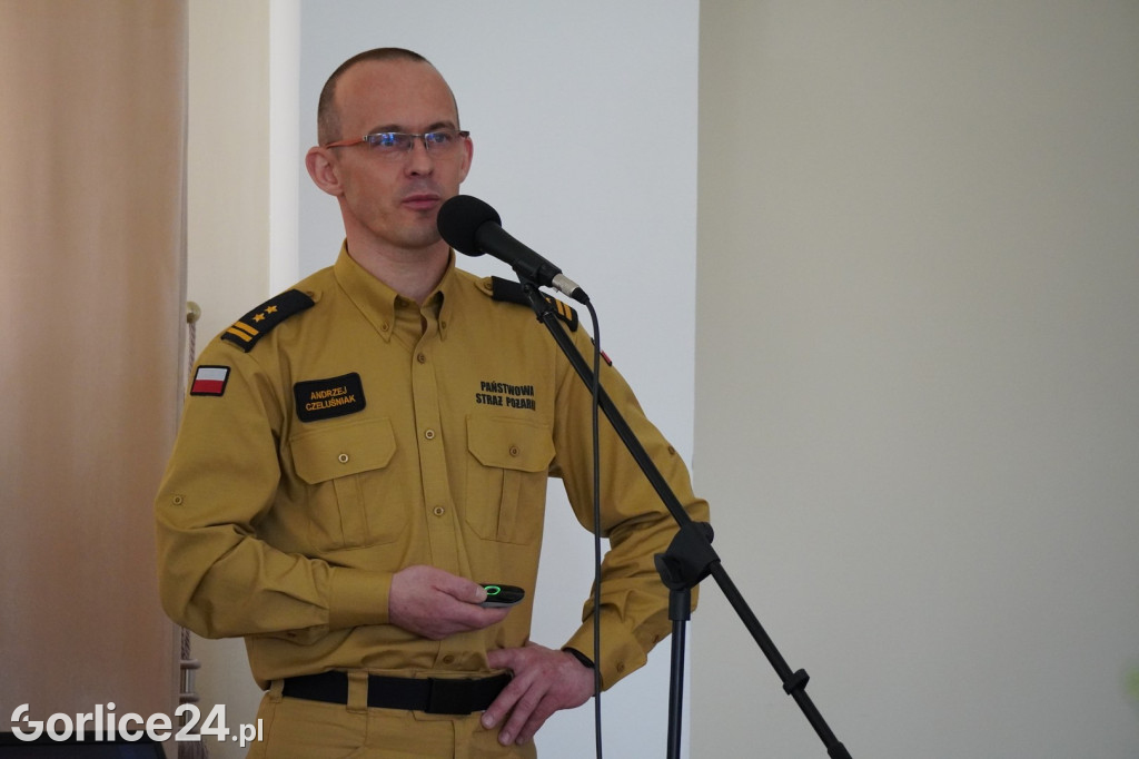 Narada Operacyjna Strażaków w Klęczanach
