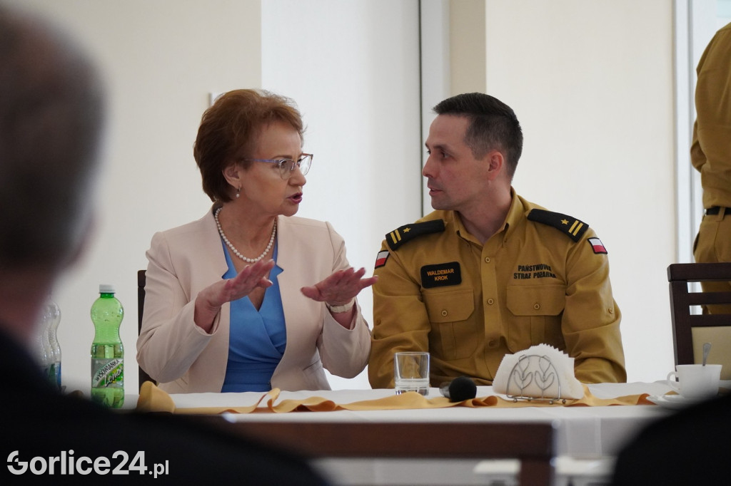 Narada Operacyjna Strażaków w Klęczanach