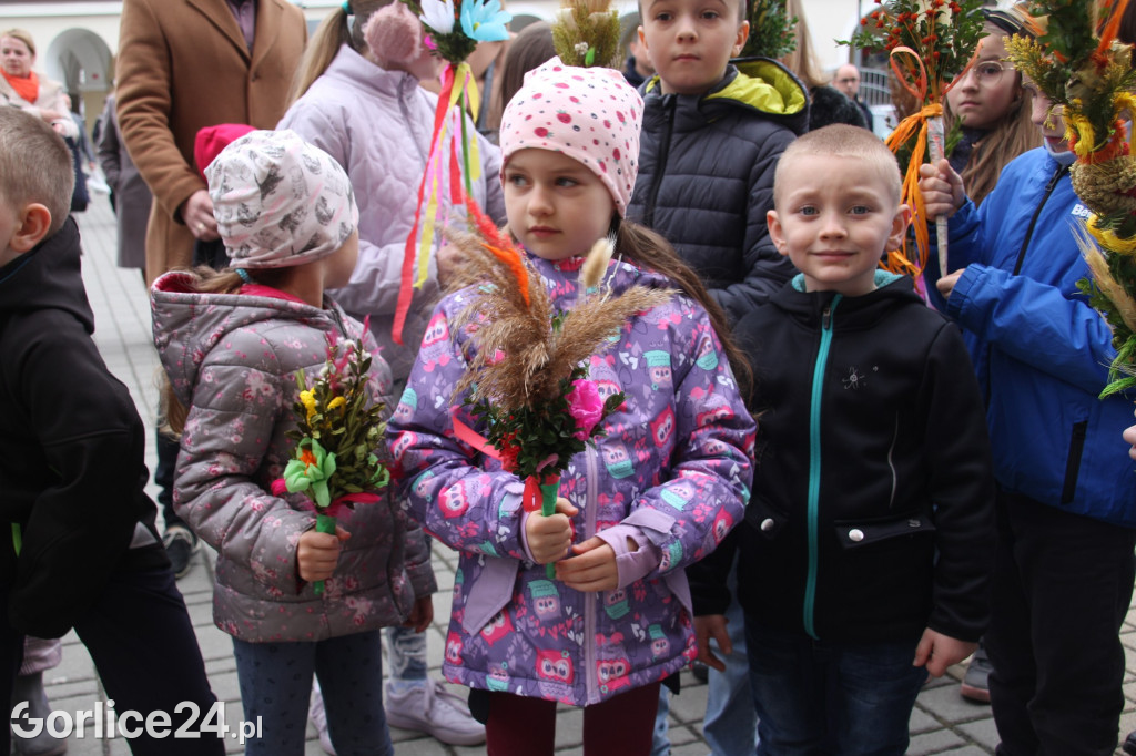 Poświecenie palm i rozstrzygnięcie konkursu w bazylice