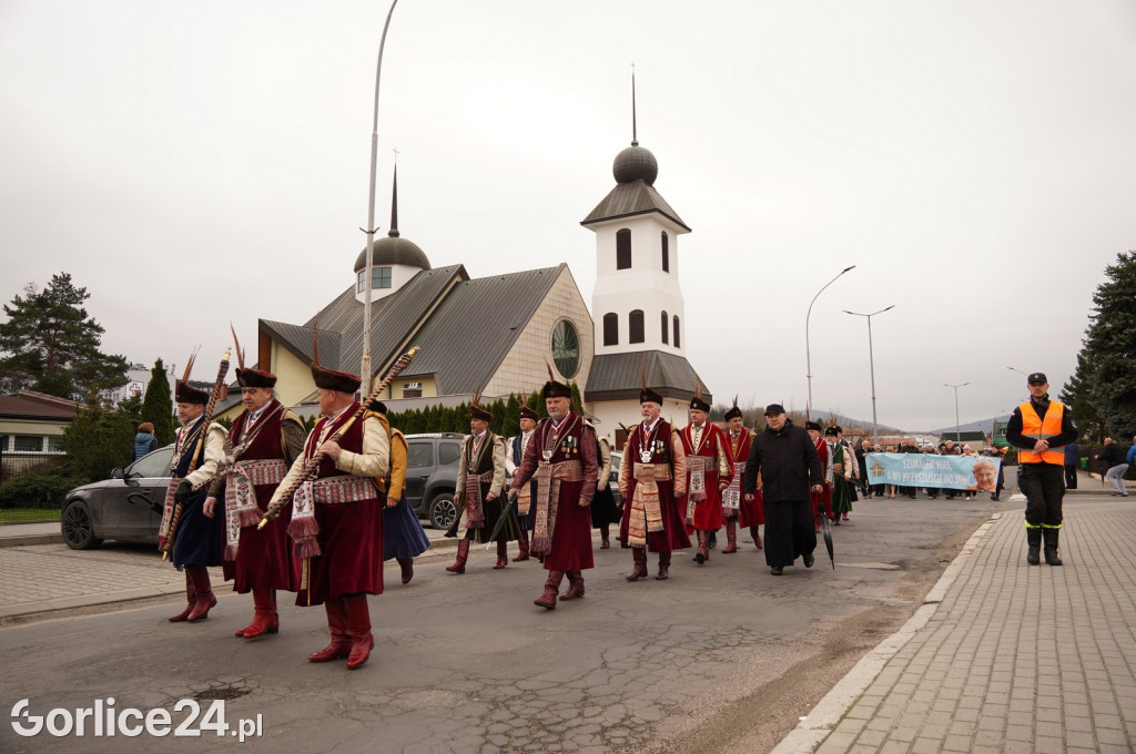 Gorlice. Marsz w obronie Jana Pawła II