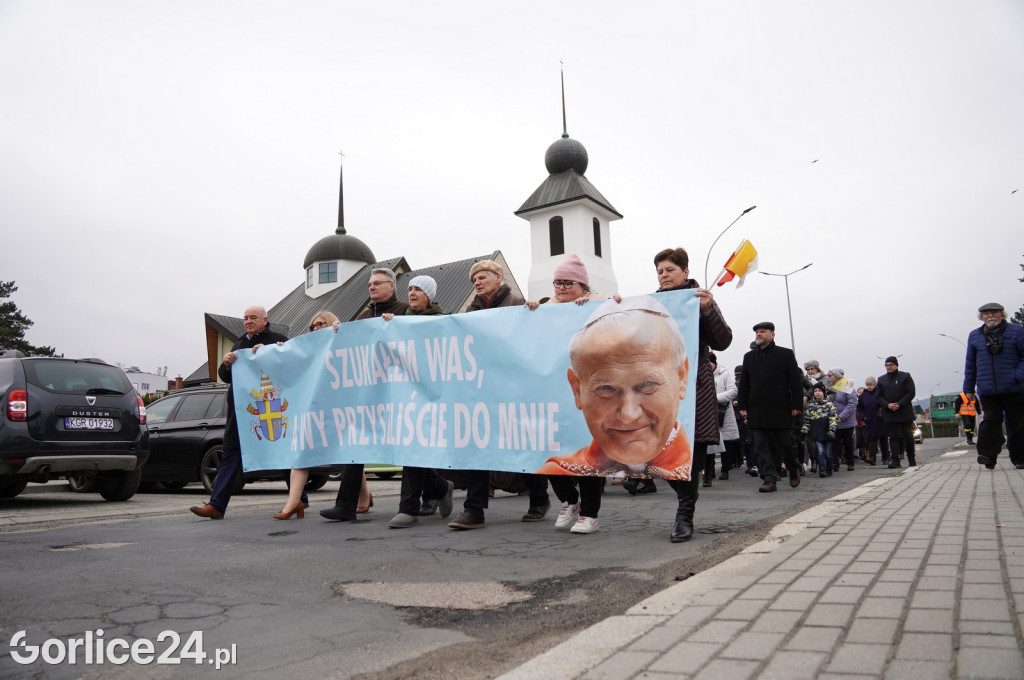 Gorlice. Marsz w obronie Jana Pawła II
