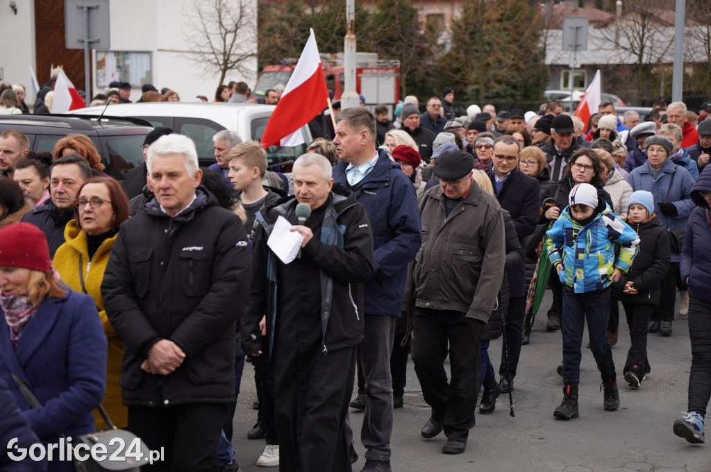 Gorlice. Marsz w obronie Jana Pawła II