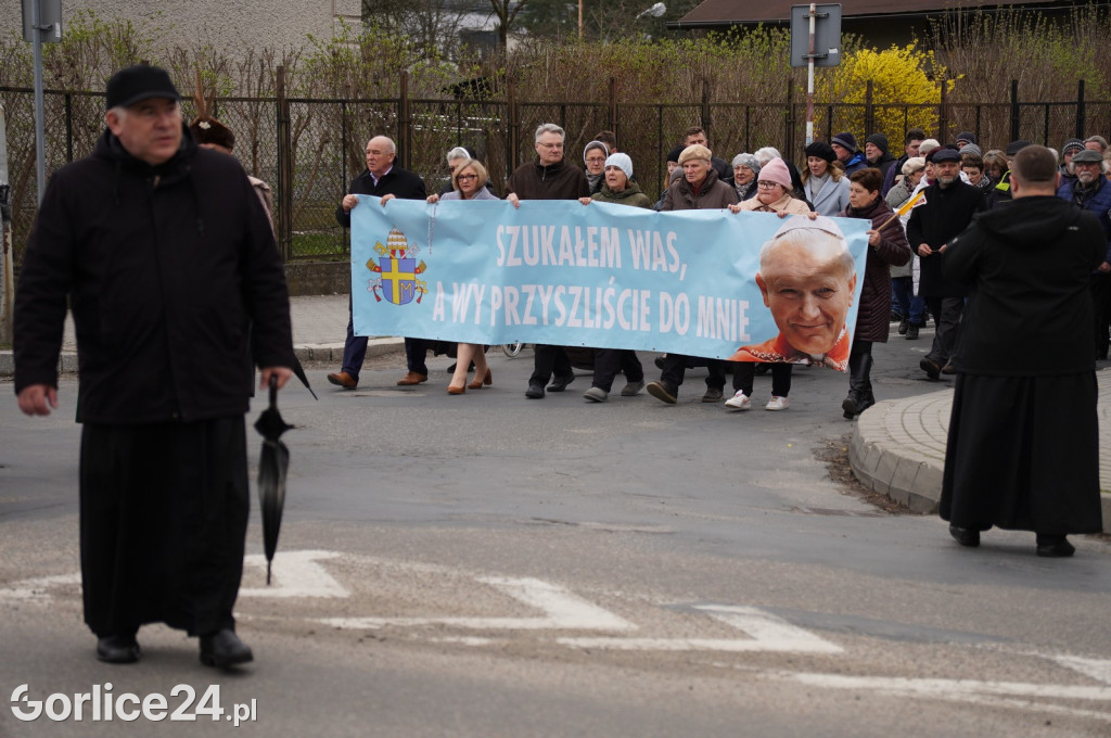 Gorlice. Marsz w obronie Jana Pawła II