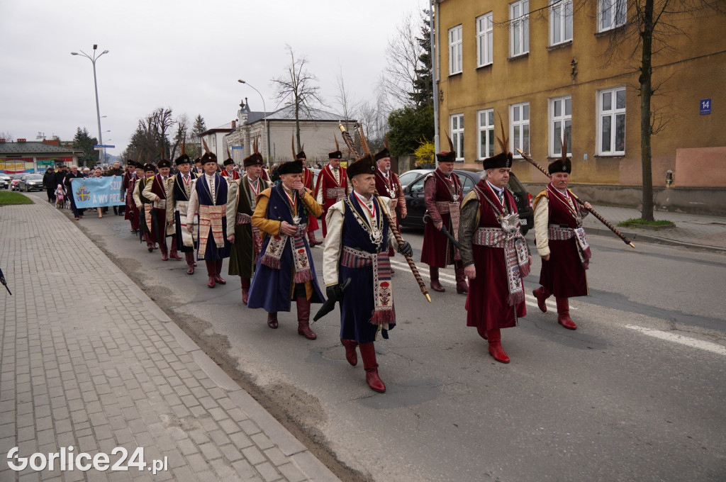 Gorlice. Marsz w obronie Jana Pawła II